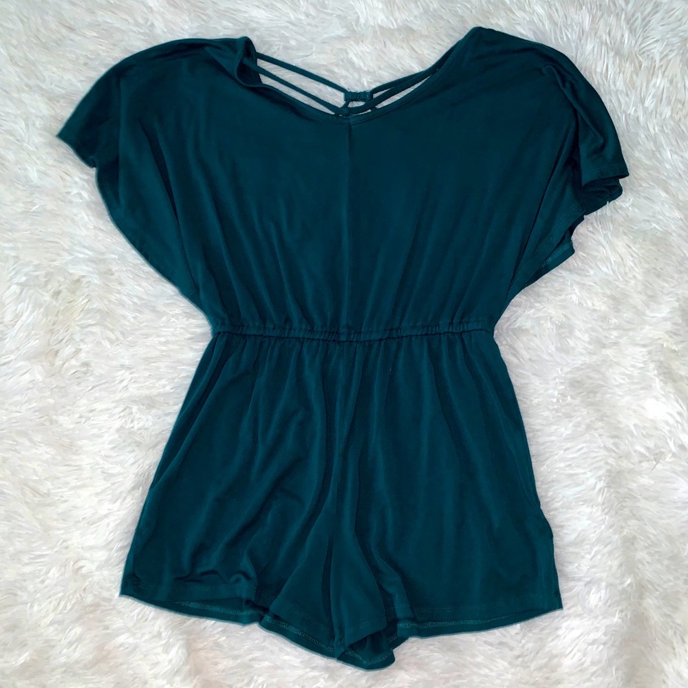 This greenish romper